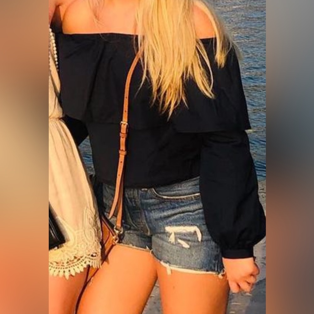 Minimale Animale off the shoulder blouse